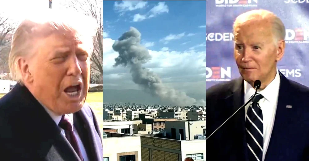 Trump Posts In Dead of Night About Election Loss To Biden Hours After War Announcement