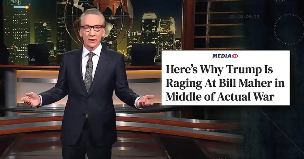 Bill Maher Confronts Former President Donald Trump Over Social Media Attacks Amid Heightened Geopolitical Tensions During Real Time Broadcast