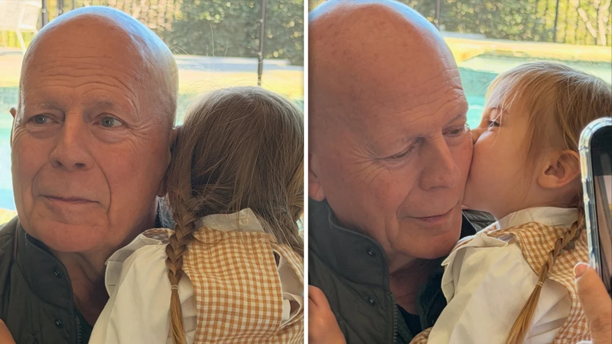 Bruce Willis Gets A Lot Of Love From Granddaughter On 71st B’Day