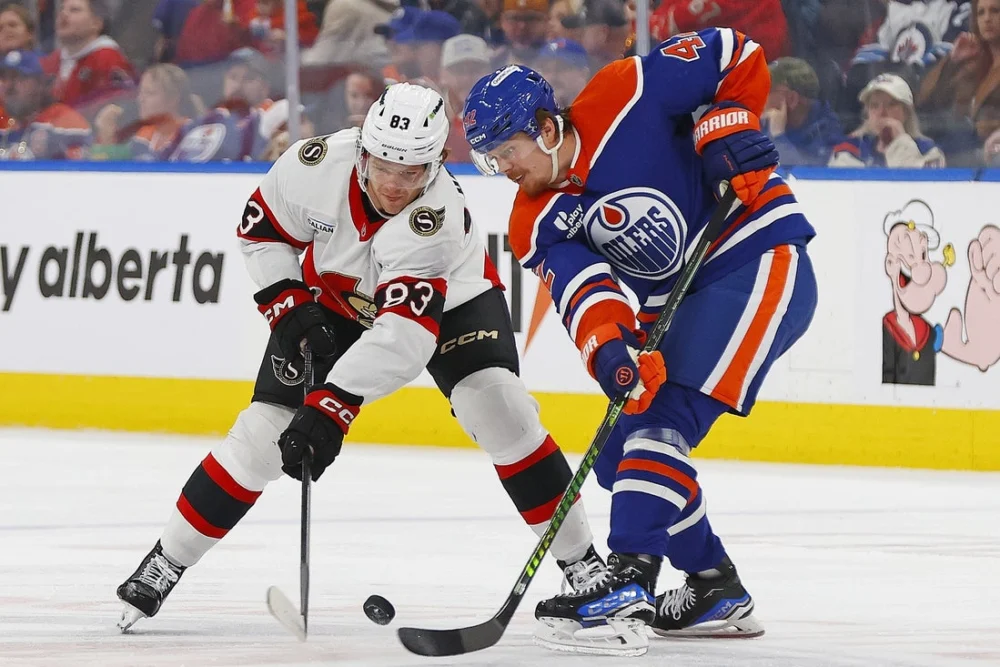 Evan Bouchard’s Overtime Heroics Power Edmonton Oilers to Thrilling 5-4 Victory Over Ottawa Senators in Resilient Comeback