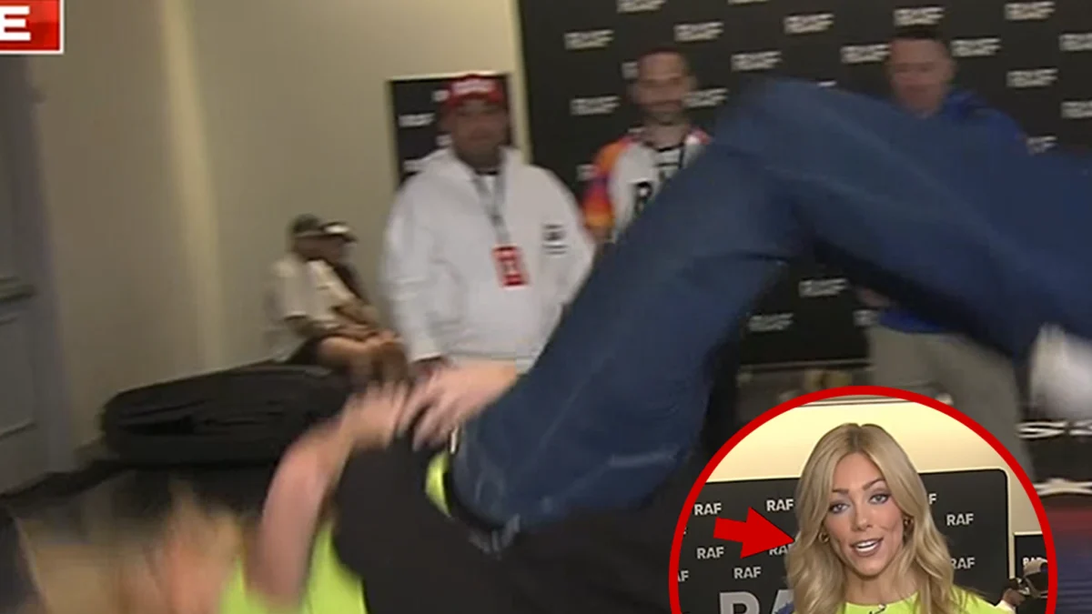 Fox News’ Abby Hornacek Body Slammed To The Floor By Wrestler … Insane Video Shows!!!
