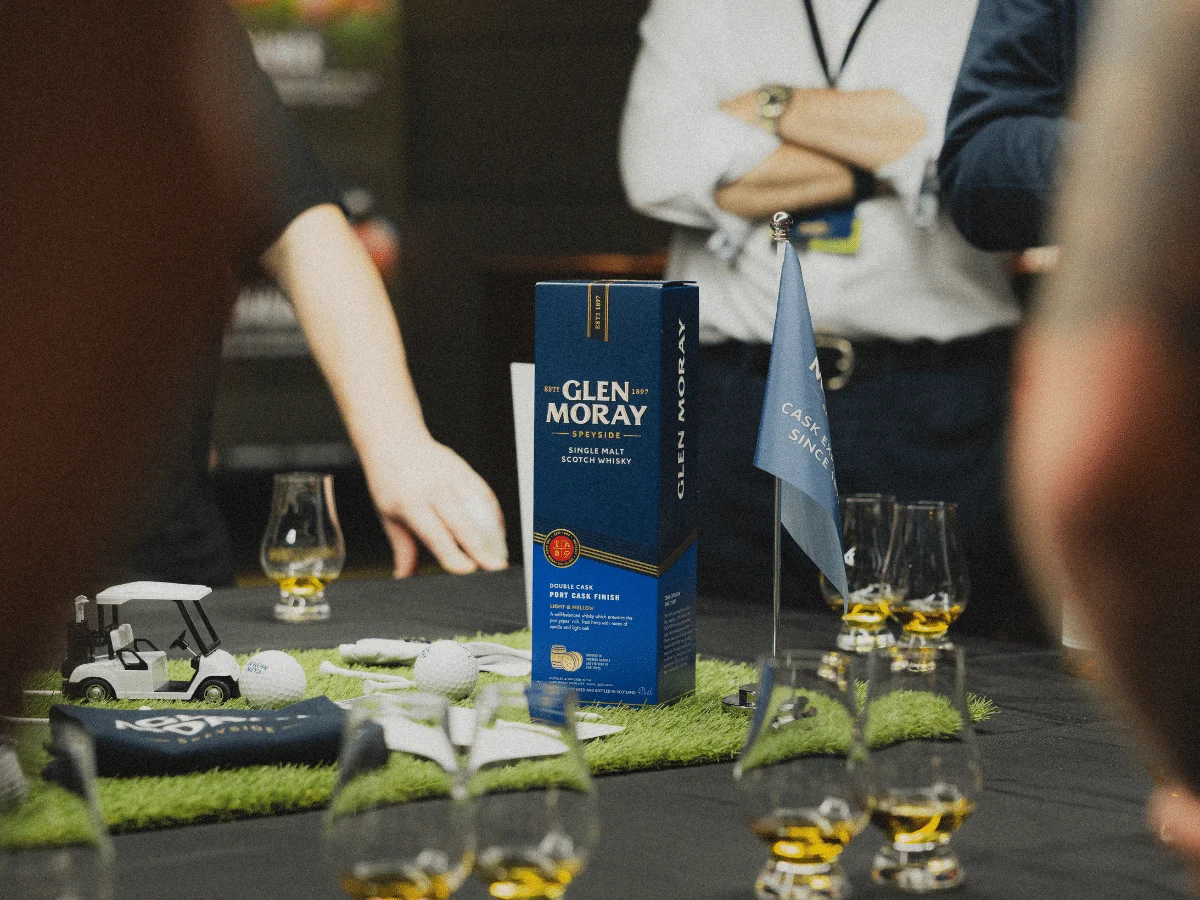 Glen Moray and Man of Many Host Exclusive Whisky and Virtual Golf Experience at Sydneys GolfSpace