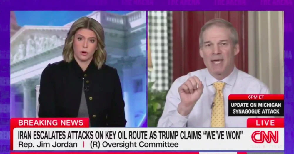 Kasie Hunt Challenges Representative Jim Jordan Over Donald Trump’s Historical Rhetoric on Iran Diplomacy and Military Engagement