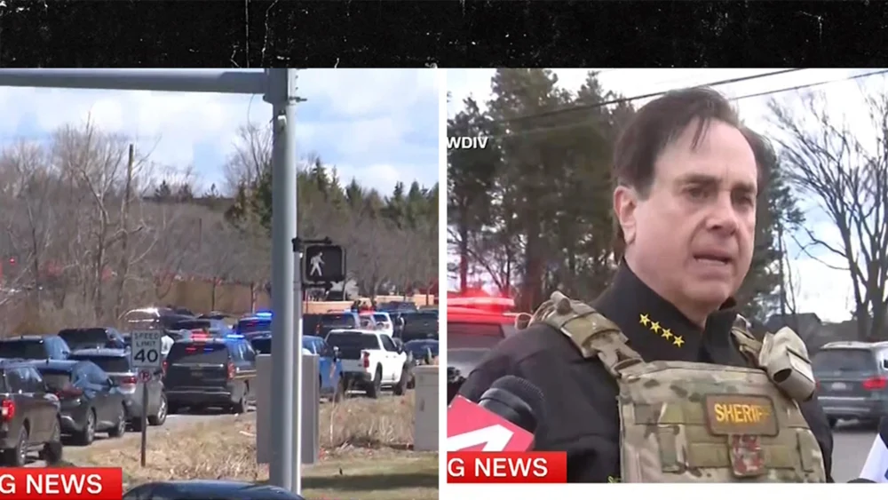 Michigan Truck Rams Synagogue, Active Shooter Reported
