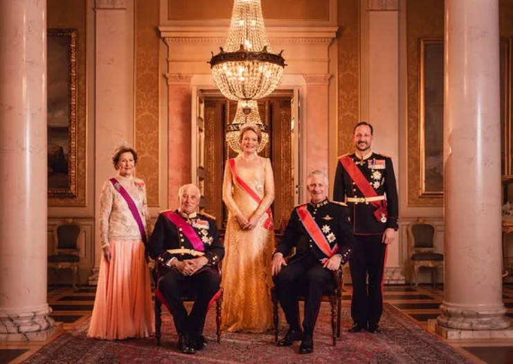 The Norwegian Crown Princess Joins Belgian Royals for State Visit Amidst Personal Challenges