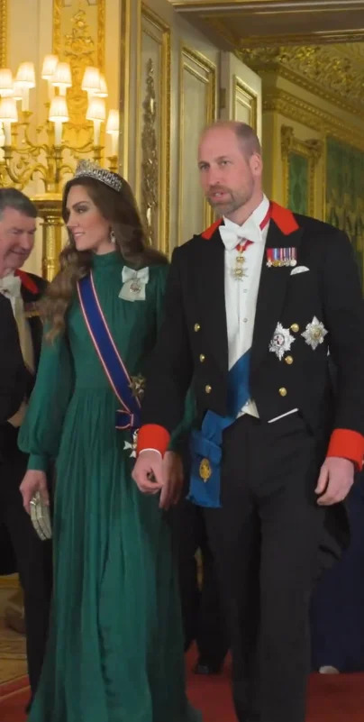 The Princess of Wales Wears Nigerian Colours to State Banquet Honouring President Bola Tinubu