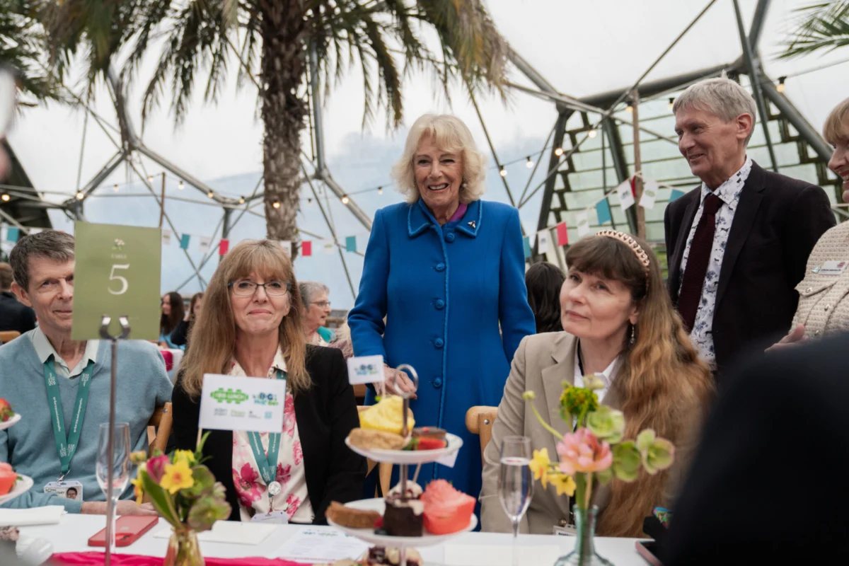 Their Majesties The King and Queen Visit the Eden Project to Launch the Nationwide "Big Do!" Initiative