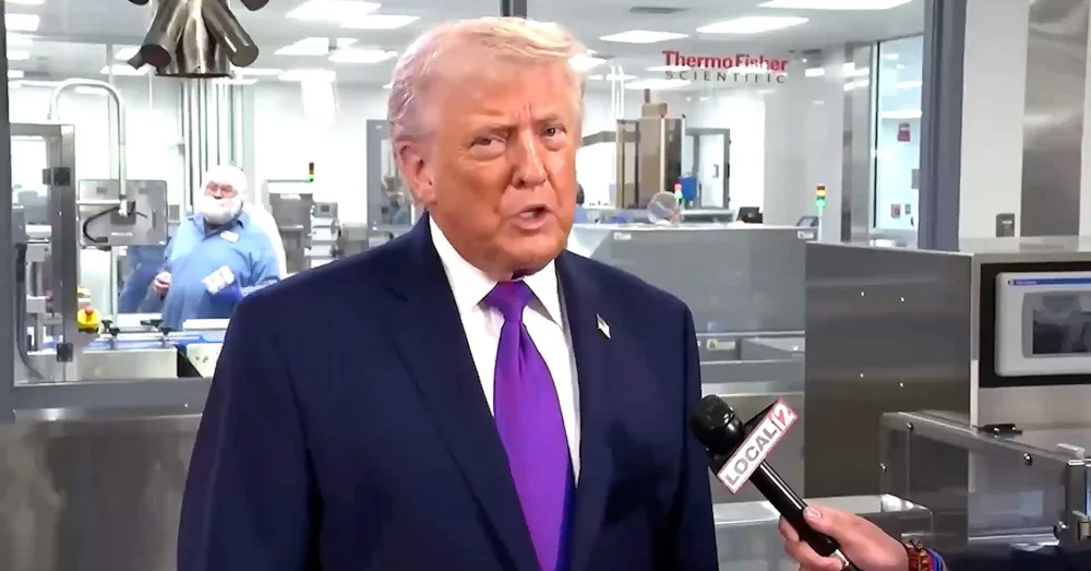 Trump Shifts Rhetoric on Prescription Drug Pricing Math During Campaign Stop Interview