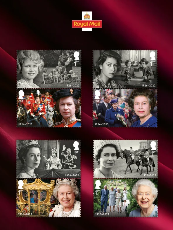 A Royal Legacy Immortalised: Royal Mail Unveils Commemorative Stamps for Queen Elizabeth II’s Centenary