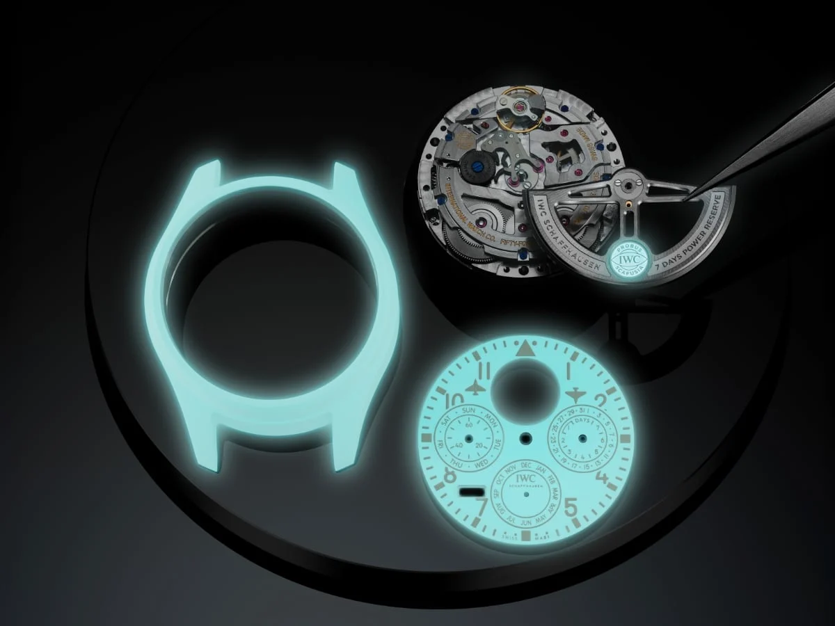 IWC Big Pilot’s Watch Perpetual Calendar Ceralume Ref IW505801
