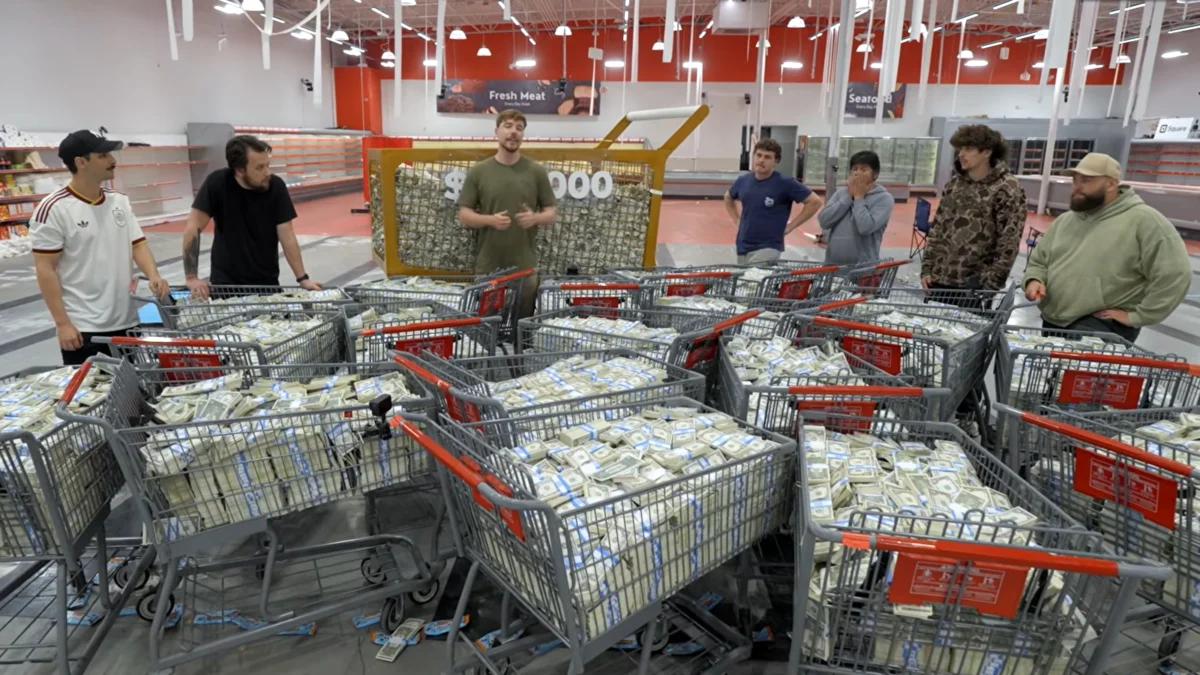 MrBeast Transforms Grocery Store Endurance Challenge Into Year Long Million Dollar Team Survival Experiment