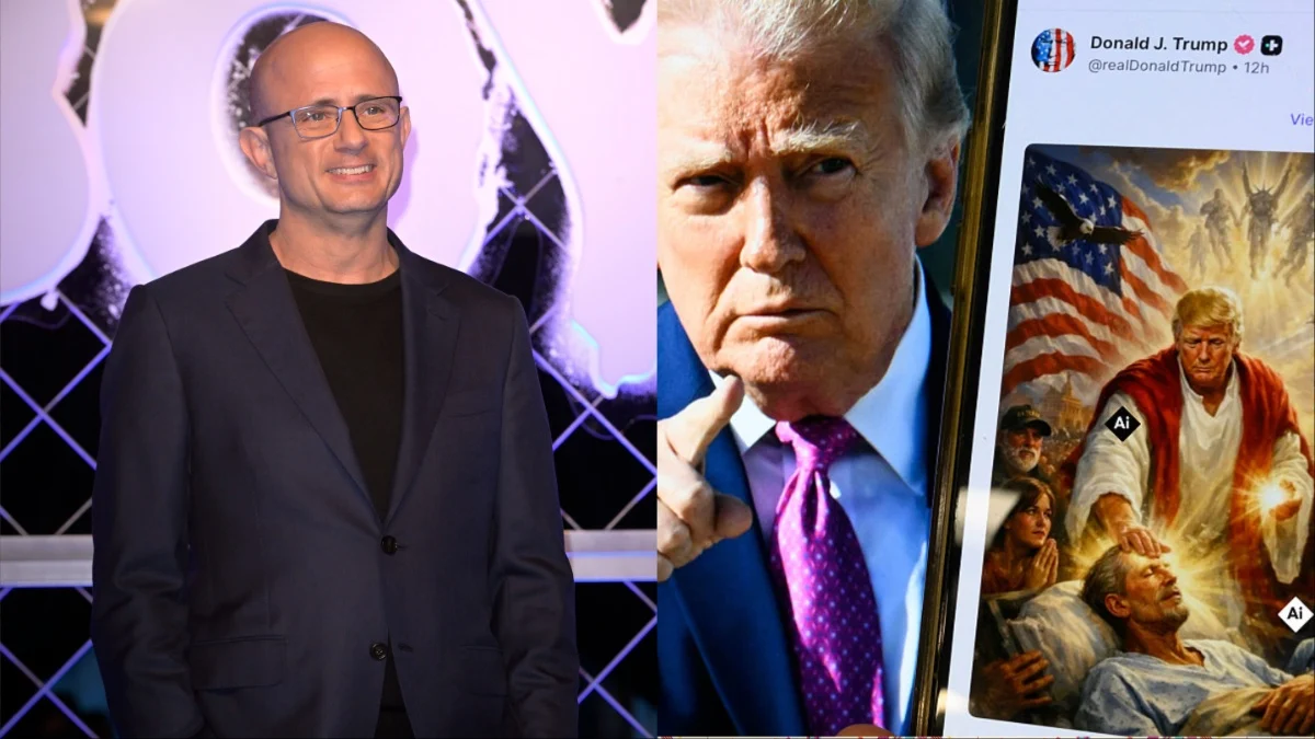 The Uncanny Prophecy: The Boys Creator Eric Kripke on Homelander’s Divine Vision and Donald Trump’s Jesus-Like AI Image