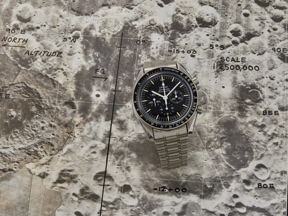 Buzz Aldrin Omega Speedmaster and Apollo 11 Life-Saving Pen Realize Record Sums at Sotheby’s Space Exploration Auction