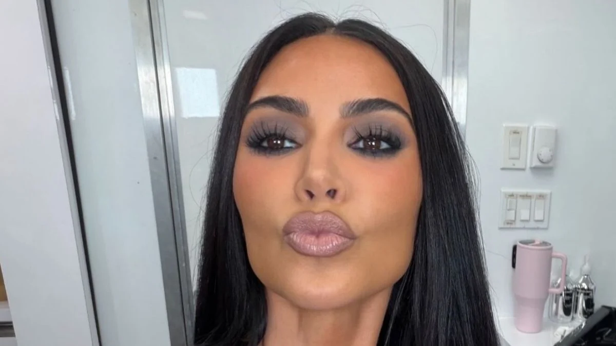 Kim Kardashian Channels Power Tailoring with a Sultry, Corporate-Core Twist in a Plunging Blazer for Update Campaign