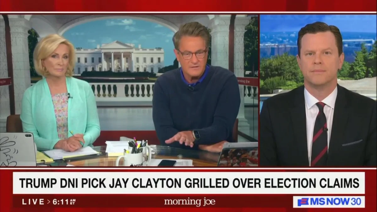 Morning Joe Host Joe Scarborough Invokes Orwell and Arendt Following Jay Clayton’s Contentious DNI Confirmation Hearing Testimony