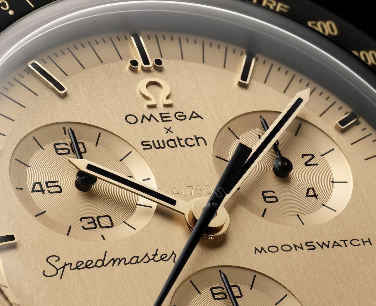 Swatch and OMEGA Unveil MISSION TO THE MOON 1969 Featuring Solid Moonshine Gold and Exclusive Application Process