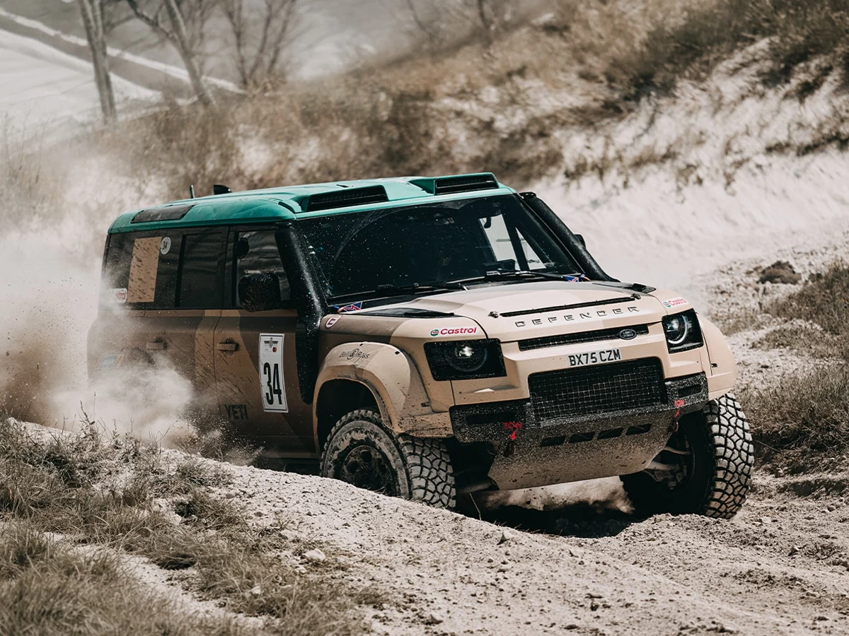 The Defender Dakar D7X-R Engineering Excellence and Desert Dominance at the Goodwood Festival of Speed.