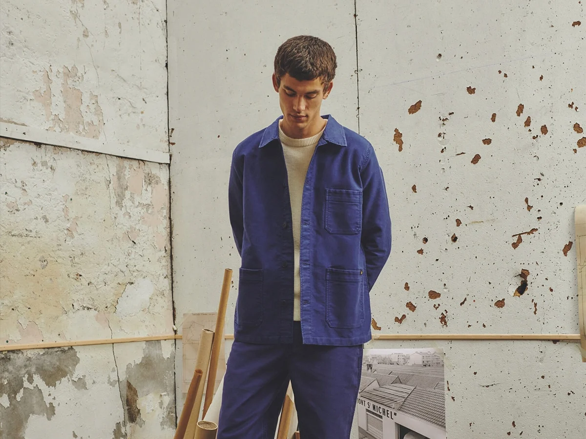 The Heritage of the Bleu de Travail and the Enduring Legacy of the Le Mont Saint Michel Genuine Work Jacket