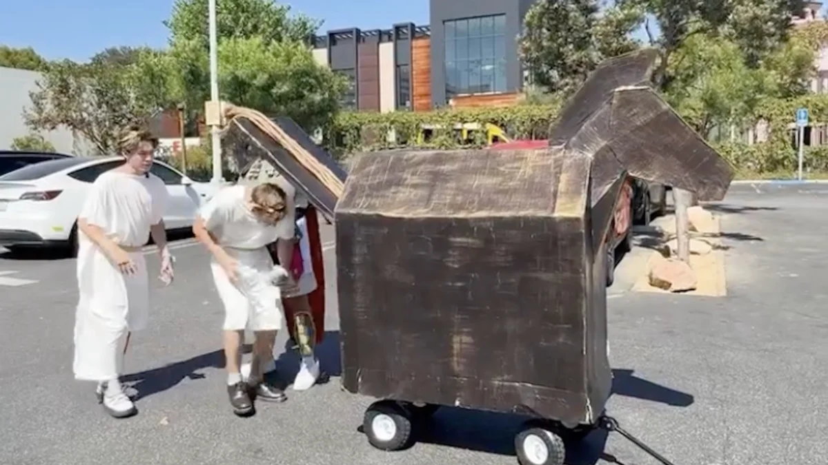 YouTubers Attempt to Infiltrate AMC Cinema Using DIY Trojan Horse During Screening of Christopher Nolan’s The Odyssey