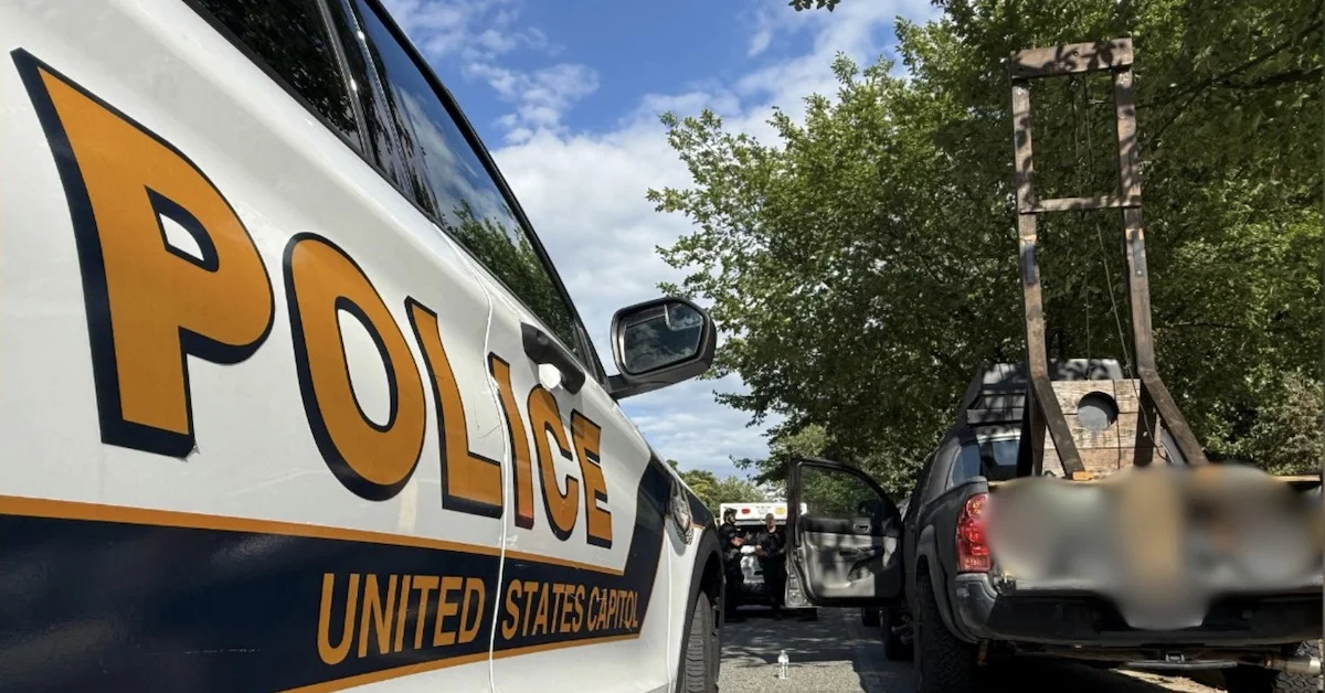California Man Arrested Near Supreme Court After U.S. Capitol Police Discover Guillotine in Truck Bed