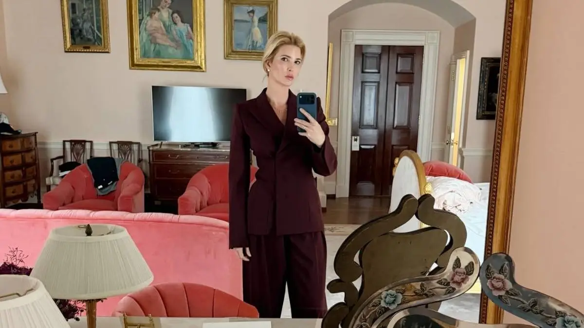 Ivanka Trump Embraces Retro Glamour with Cara Cara Polka Dot Minidress on Yacht Getaway