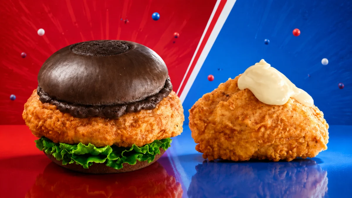 KFC Global Expresses Disbelief as KFC China Debuts Viral Oreo Chicken Burger and Sweet Dipping Sauces