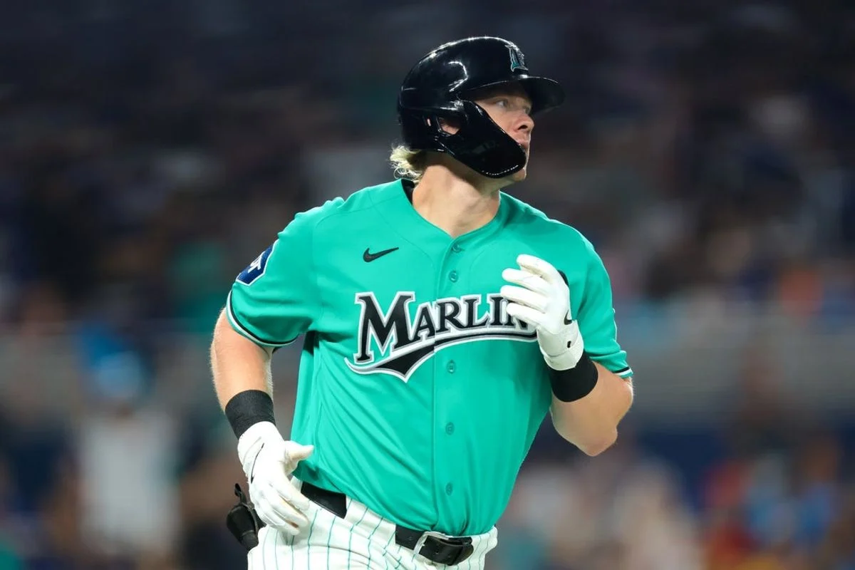 Kyle Stowers Activated by Miami Marlins Ahead of Red Sox Series, Bringing All-Star Talent Back to the Lineup