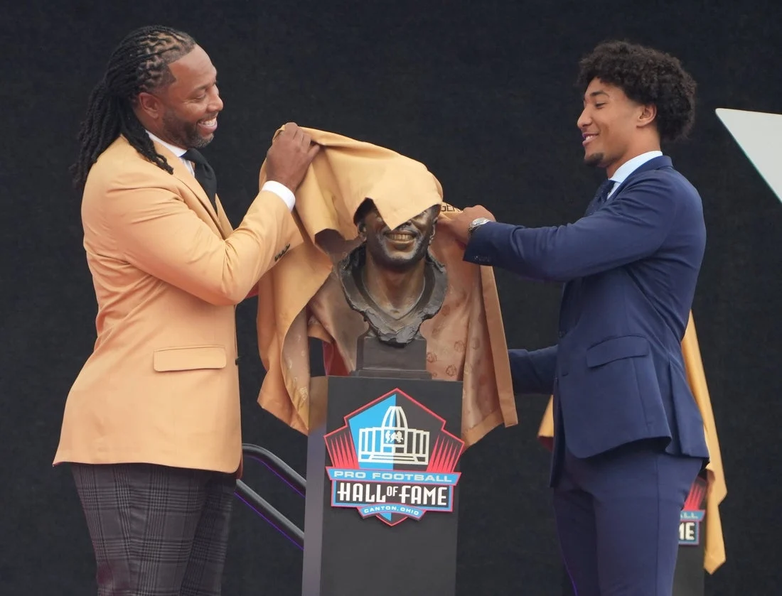 Larry Fitzgerald Honors Arizona with Heartfelt Hall of Fame Tribute