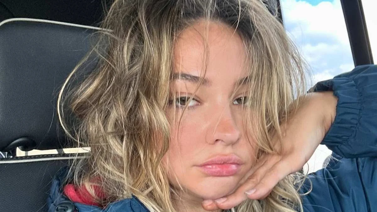Madelyn Cline Trades Hollywood Glamour for Hilarious InStyle Intern Makeover in Micro Minidress