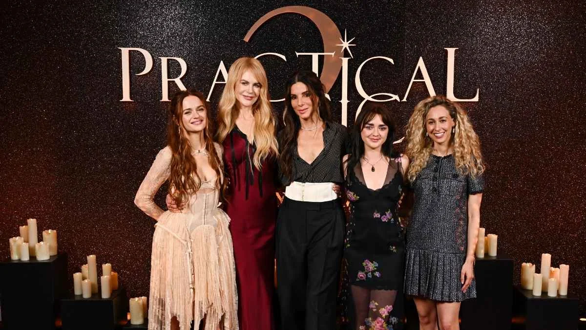 Nicole Kidman Dazzles in Lacy, Sheer Rodarte Dress at "Practical Magic 2" London Screening