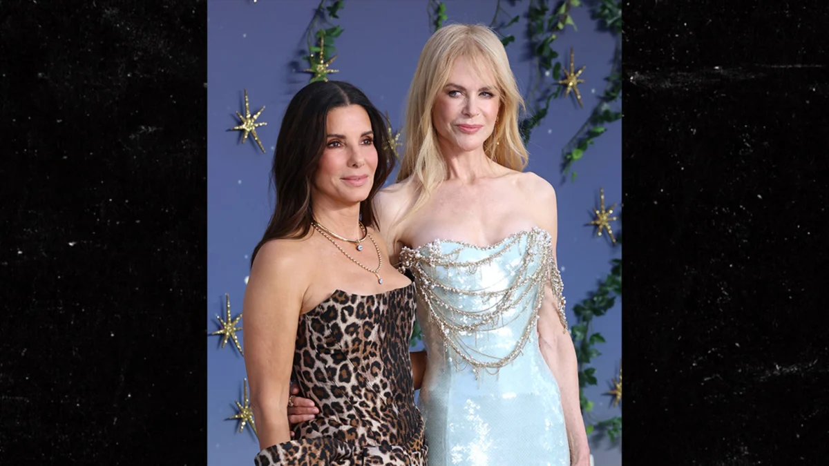 Nicole Kidman & Sandra Bullock Dazzle in High-Slit Gowns at London Premiere of ‘Practical Magic 2’