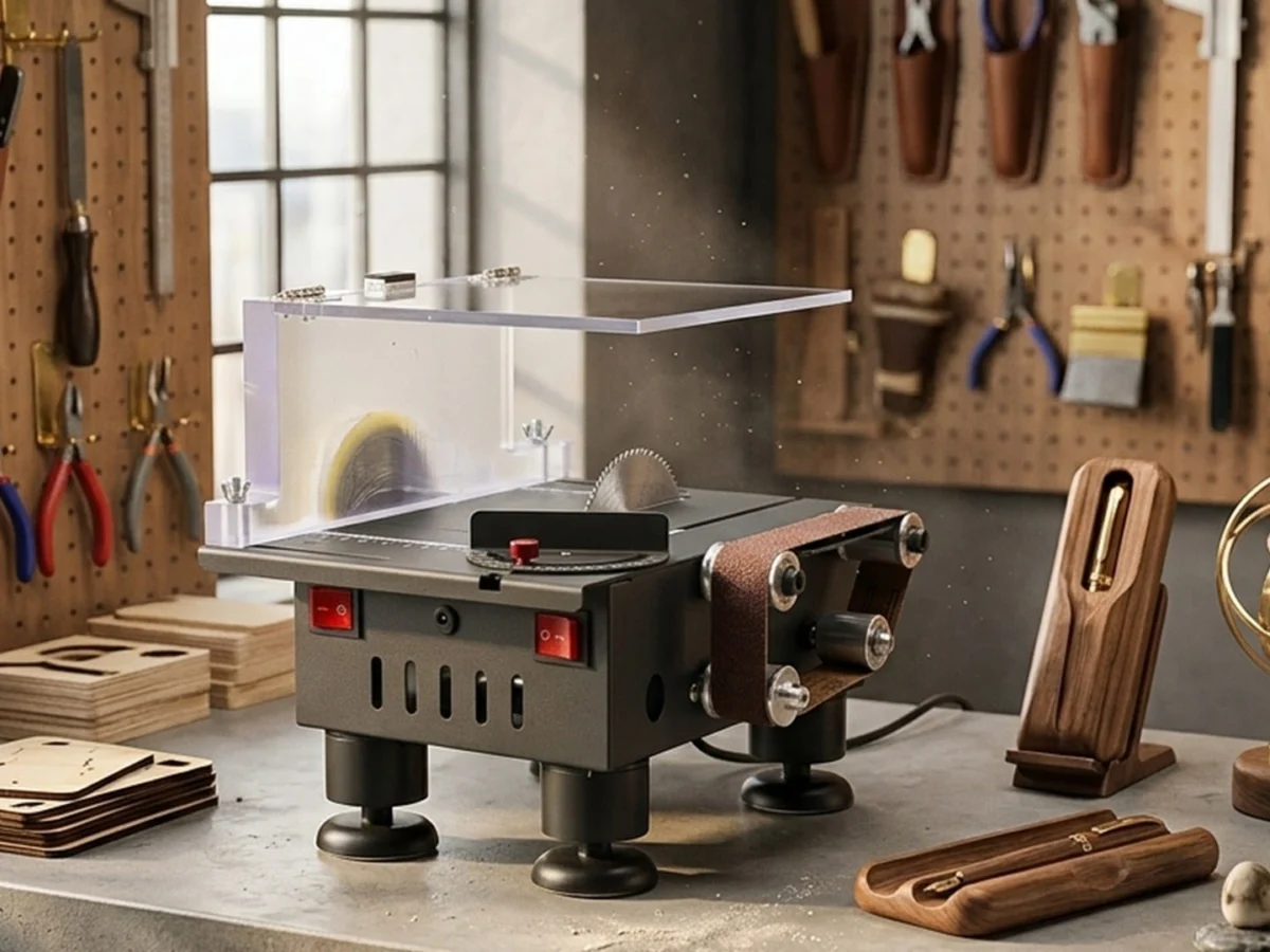 The Mini 3-in-1 Desktop Craft Workshop Bridges the Gap for Small Space Makers and DIY Enthusiasts