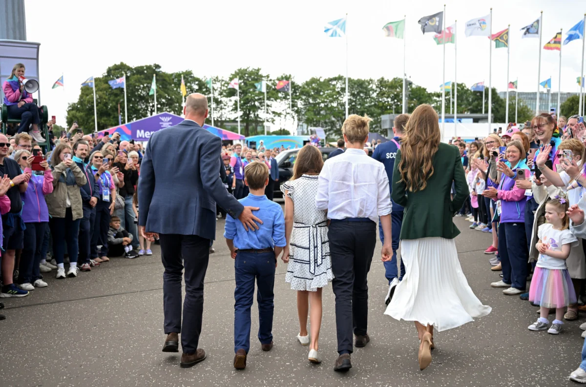 The Prince and Princess of Wales Use Distinct Scottish Titles as They Visit the Commonwealth Games