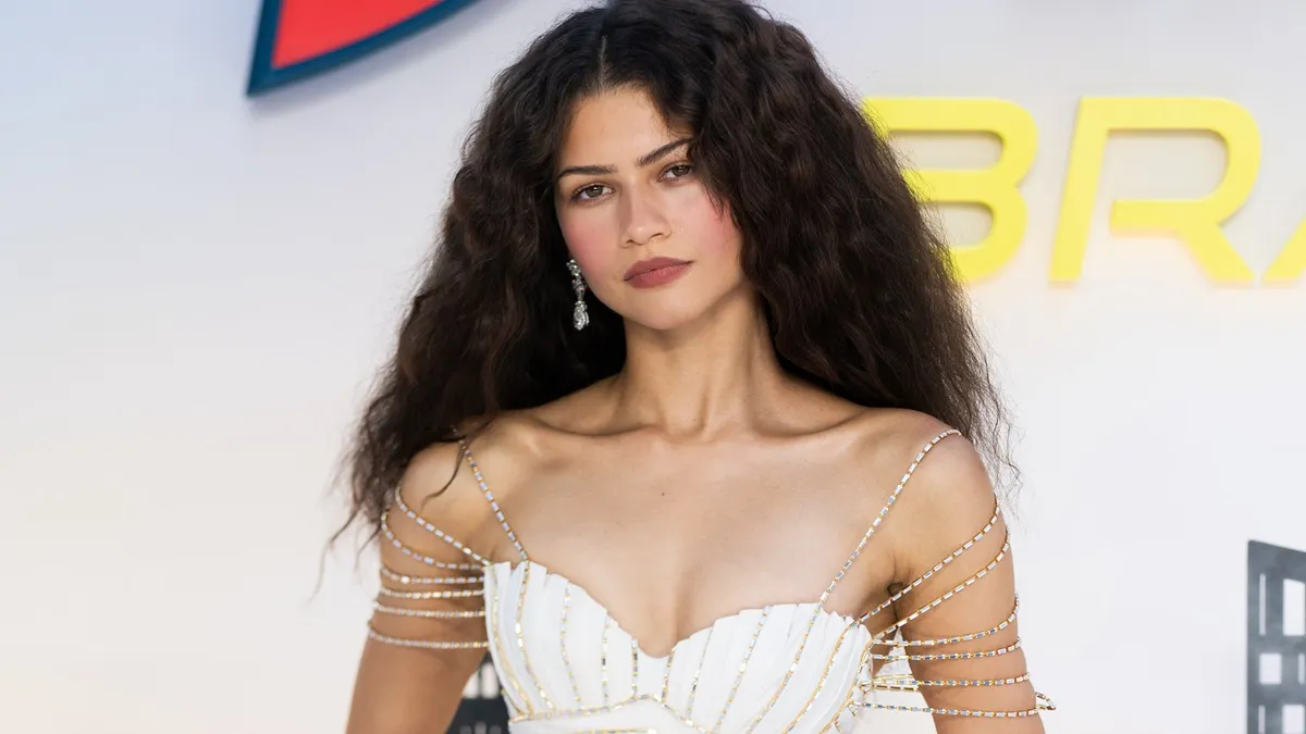 Zendaya Wows in Custom LaQuan Smith Masterpiece During "Spider-Man: Brand New Day" Promotional Tour