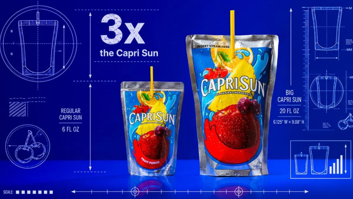 Capri Sun Responds to Fan Demands with Large-Scale Limited-Edition Big Pouch Launch
