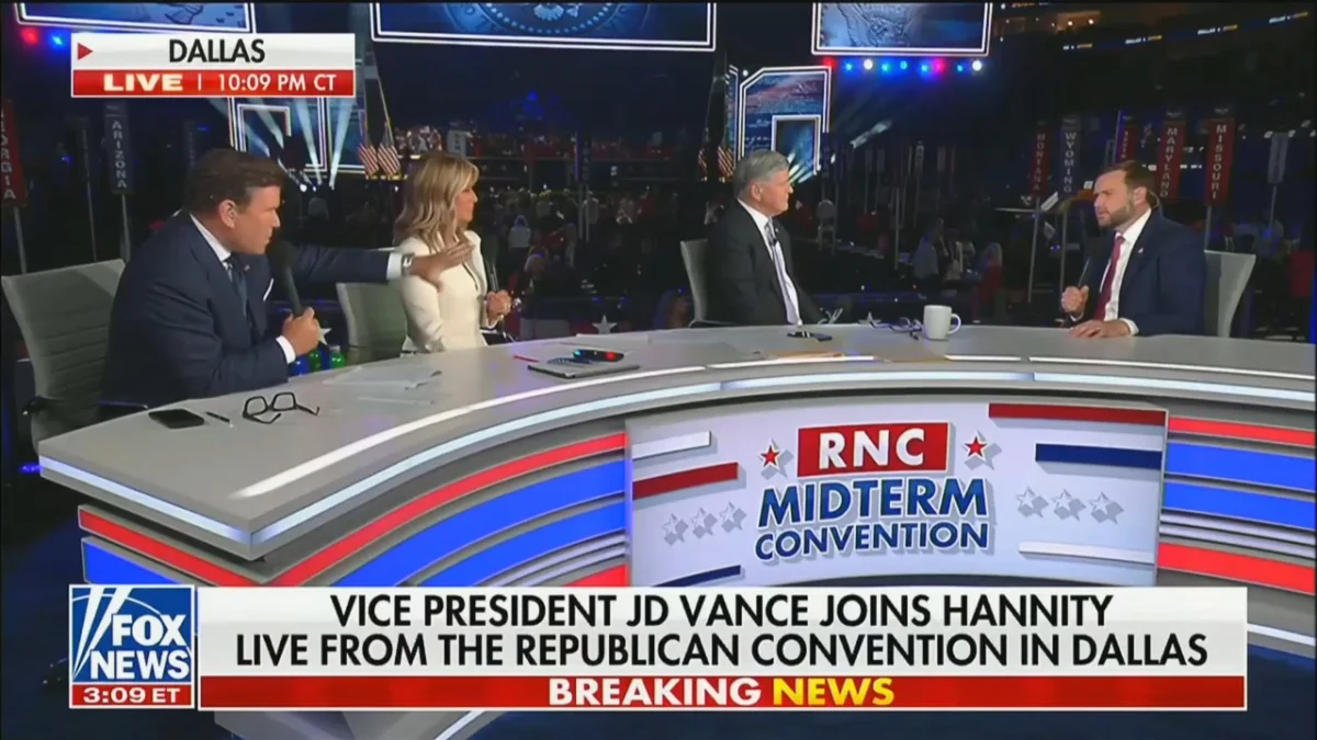 Fox Anchor Grills Vance on Trump’s $5K Midterms Pledge: ‘They’re Saying Out Loud… the President Is Bribing Voters’