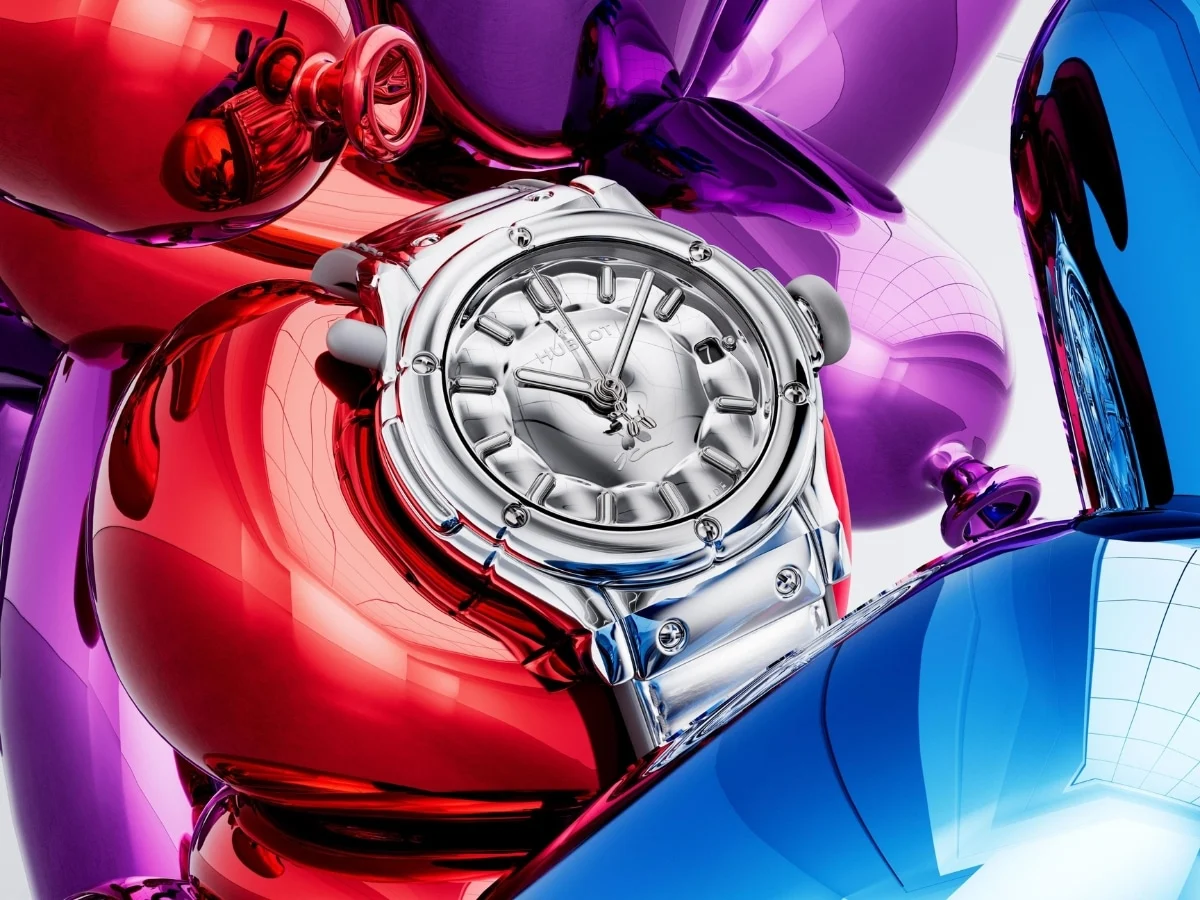 Hublot and Jeff Koons Unveil the Classic Fusion Balloon Dog a Horological Homage to Neo-Pop Art