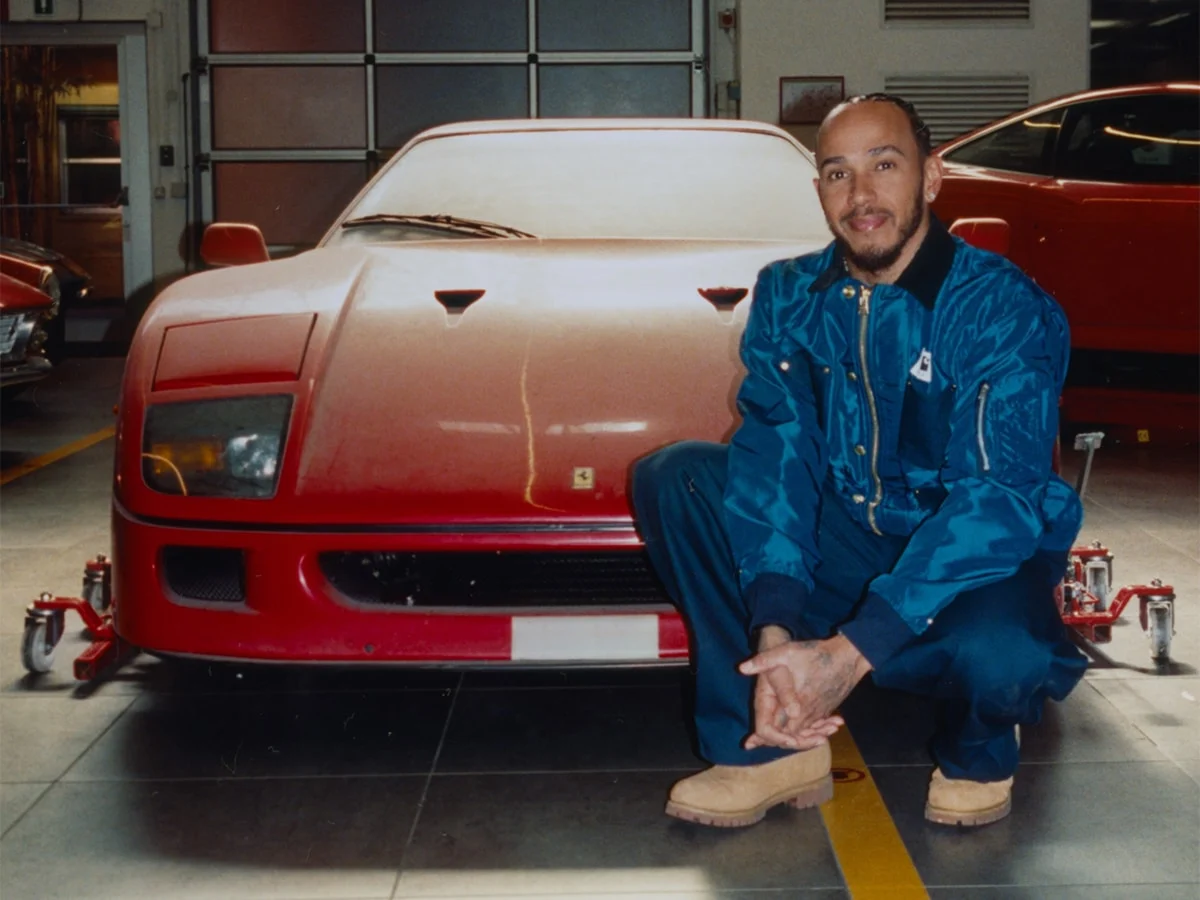 Lewis Hamilton Unveils Multi-Million Dollar Ferrari F40 Restoration Following Maranello Factory Collaboration