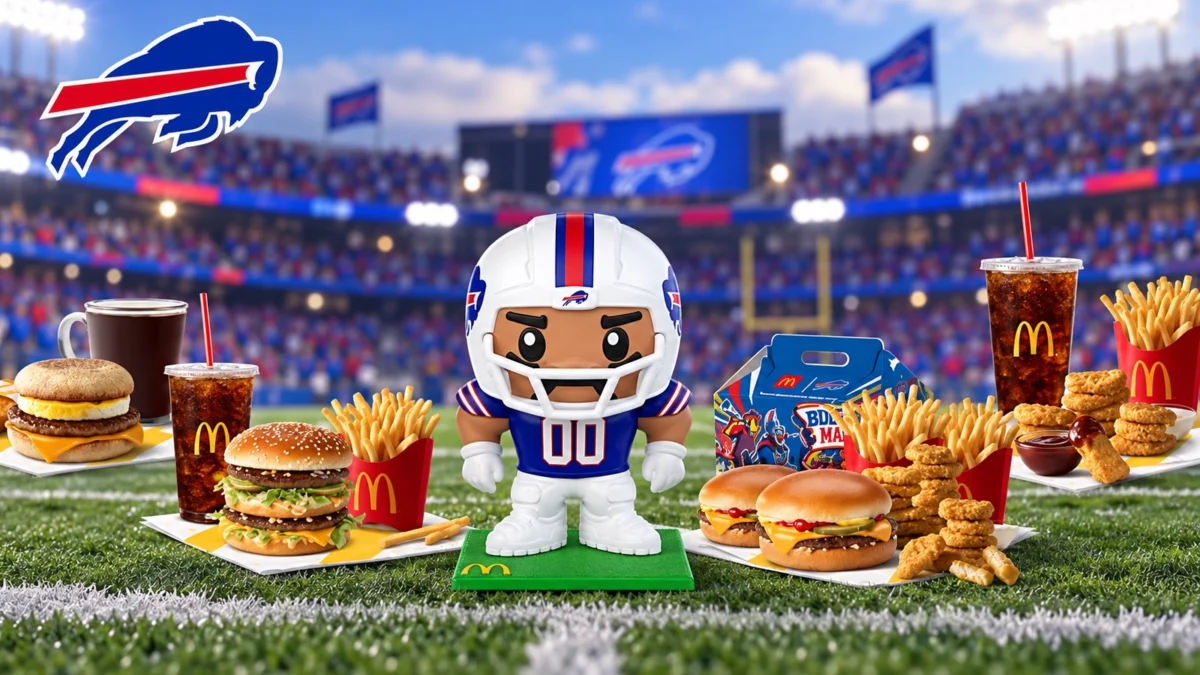 McDonald’s Launches Exclusive CollectiBILLS Meals and Bobbleheads for Buffalo Bills Fans Across New York State