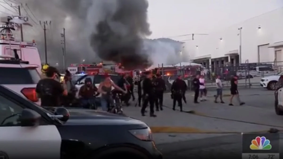 NBC Los Angeles News Crew Reports Live on Tragic Helicopter Crash Involving Own Team