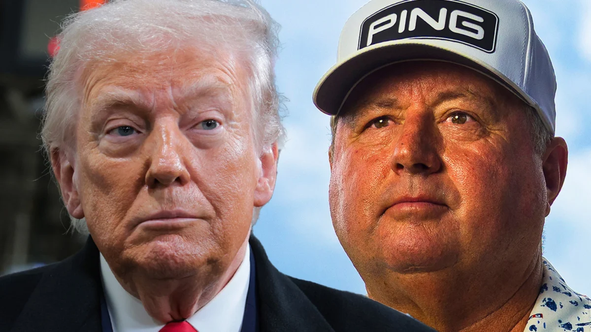 President Trump Pardons PGA Golf Caddy’s Drug Conviction So He Can Play Across the Pond