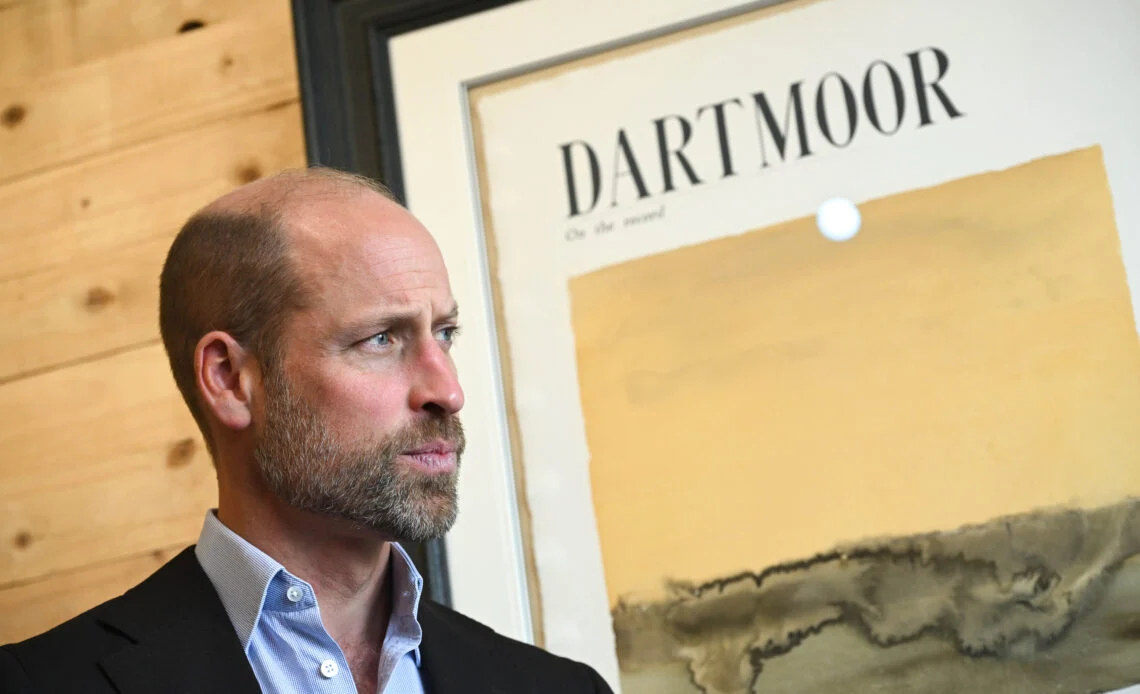 Prince William The Prince of Wales visits Dartmoor to witness community progress and the launch of a new initiative