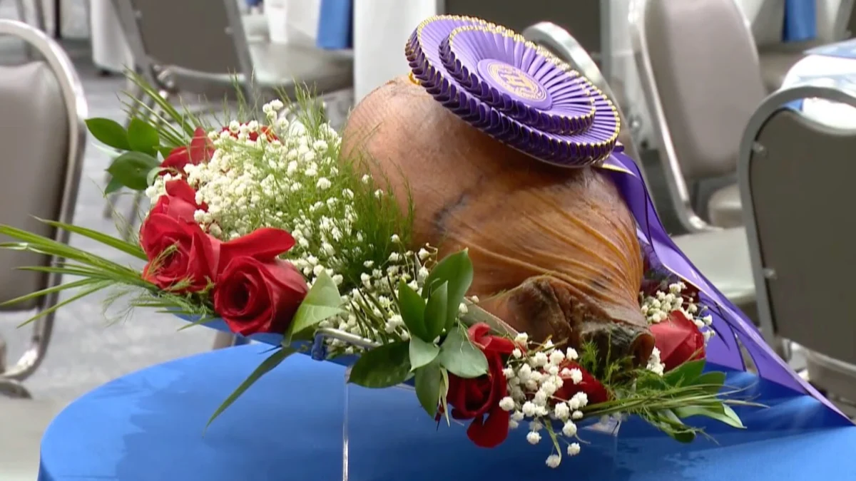 Record Breaking Grand Champion Country Ham Fetches Ten Million Dollars at Sixty Second Annual Kentucky State Fair Charity Auction