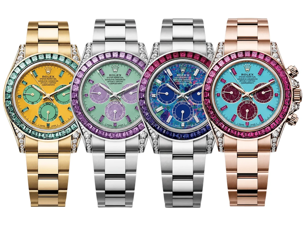 Rolex Unveils Four One-of-One Cosmograph Daytonas for Charity Auction at Phillips