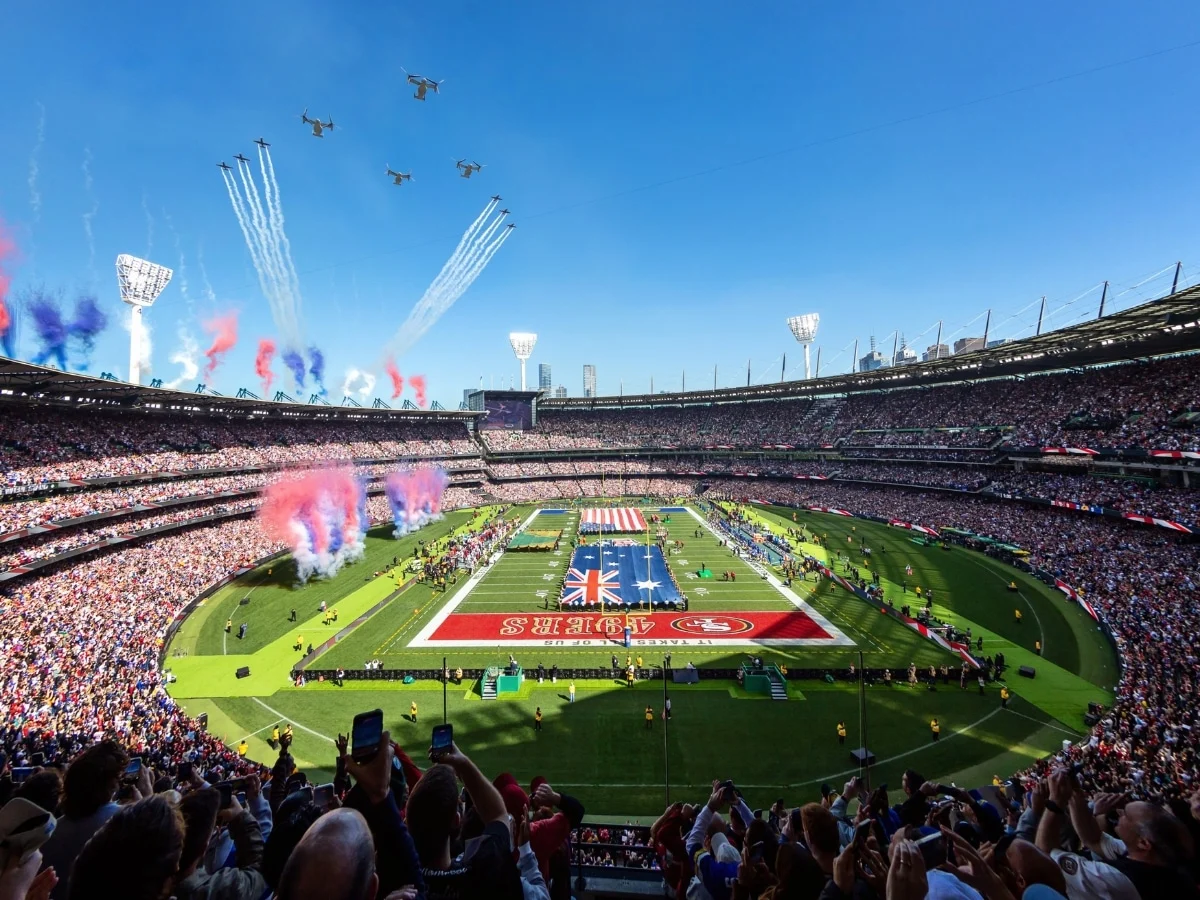 San Francisco 49ers Secure Dominant Victory Over Los Angeles Rams in Historic NFL Regular Season Opener at Melbourne Cricket Ground