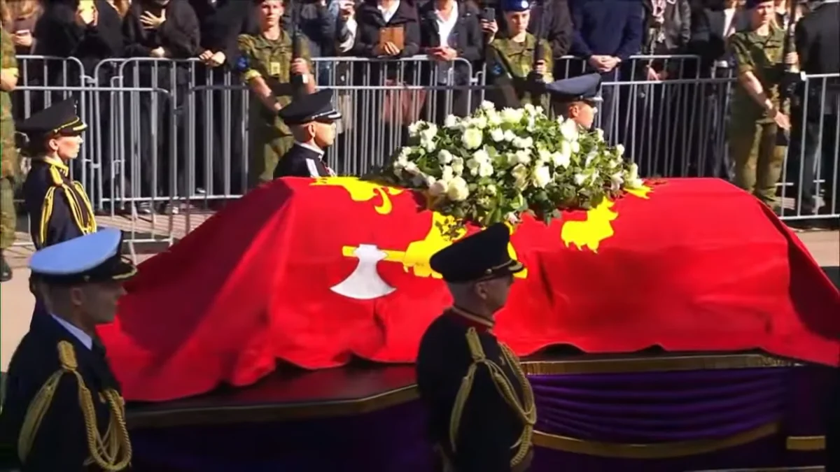The Funeral of King Harald of Norway: A Nation Bids Farewell to a Beloved Monarch