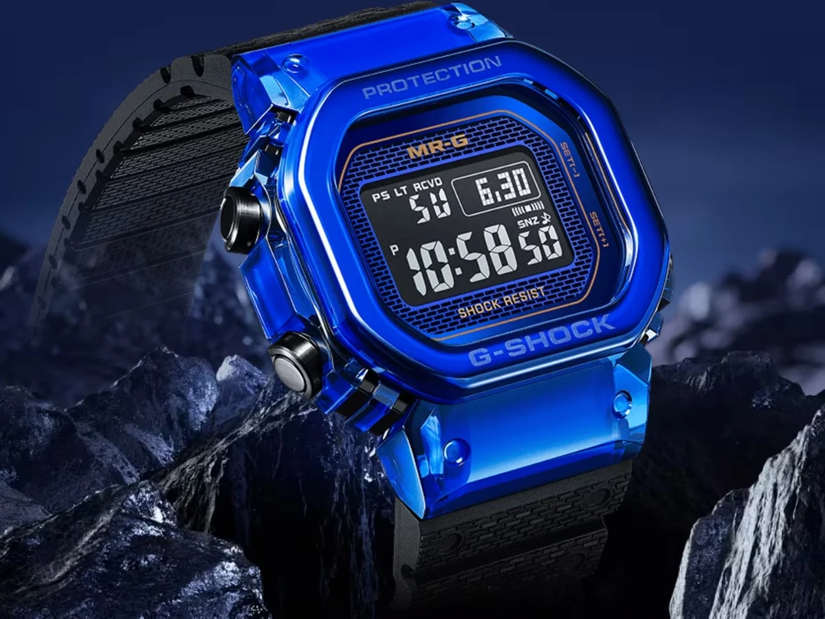 Casio Unveils the G-SHOCK MRG-D5000 Blue Sapphire as a Masterpiece of Material Engineering and Ultra-Luxury Horology