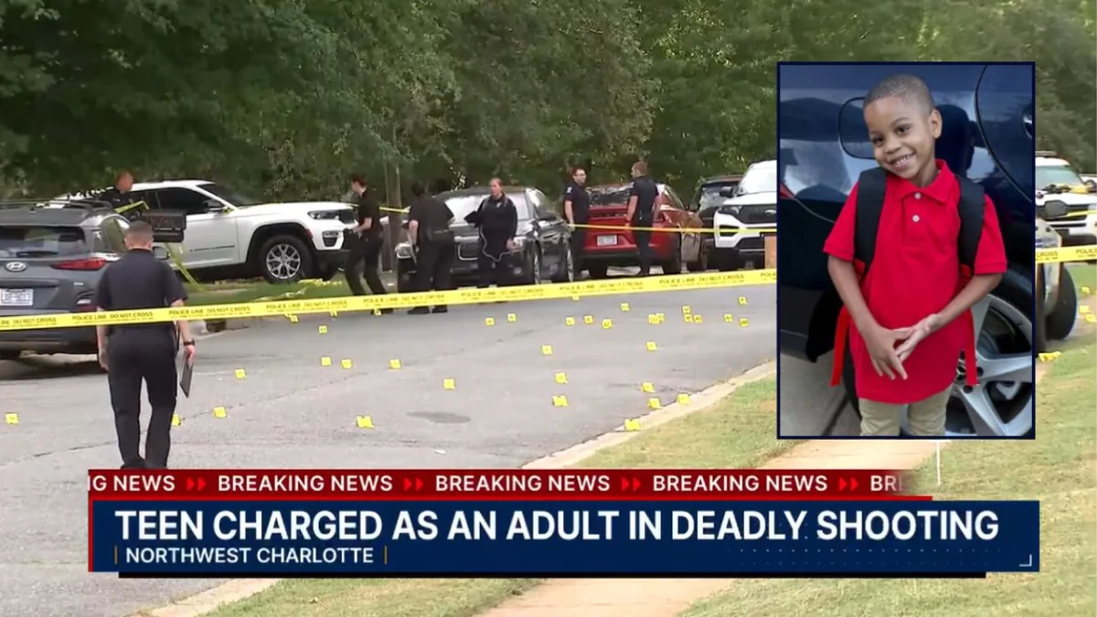 Charlotte Mourns Four-Year-Old Caleb Flax, Killed in Bed During Pre-Dawn Barrage as Teen Suspects Face Murder Charges