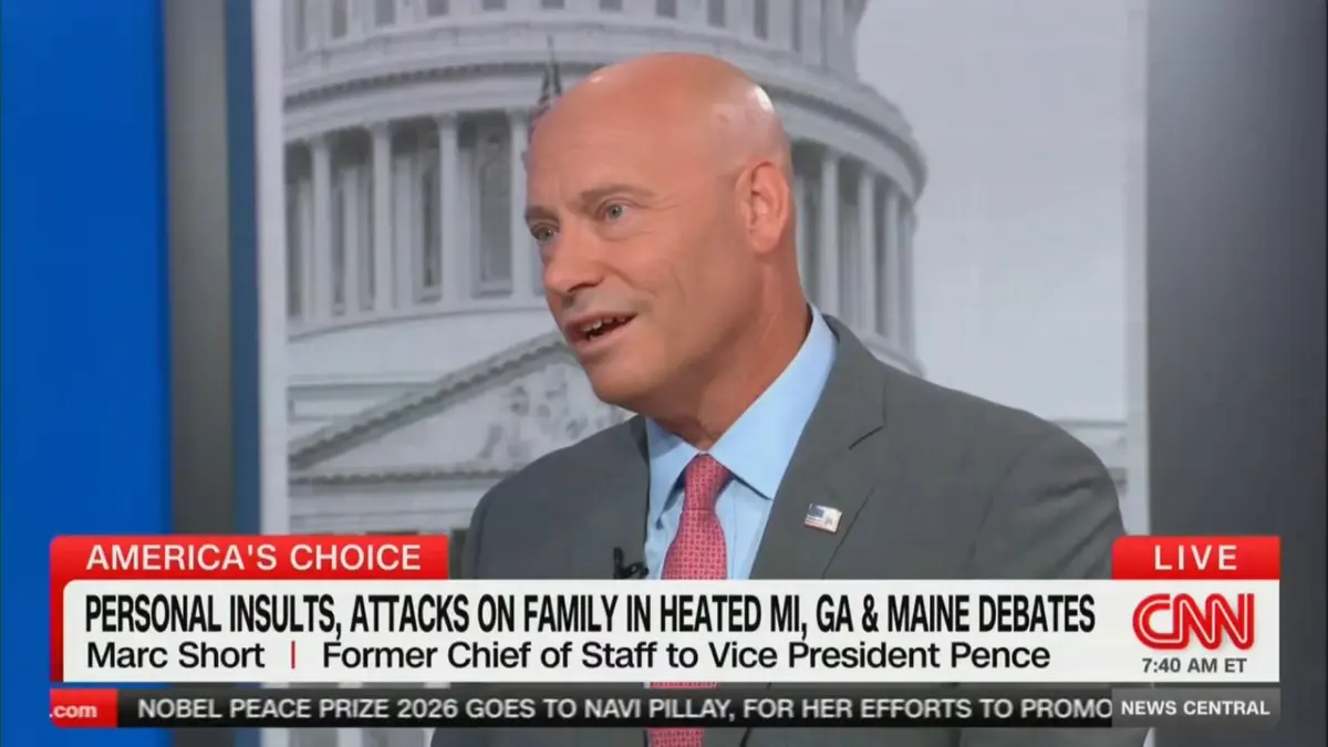 Former Pence Chief of Staff Marc Short Warns of Corruption and Grift Within Donald Trump’s Political Orbit