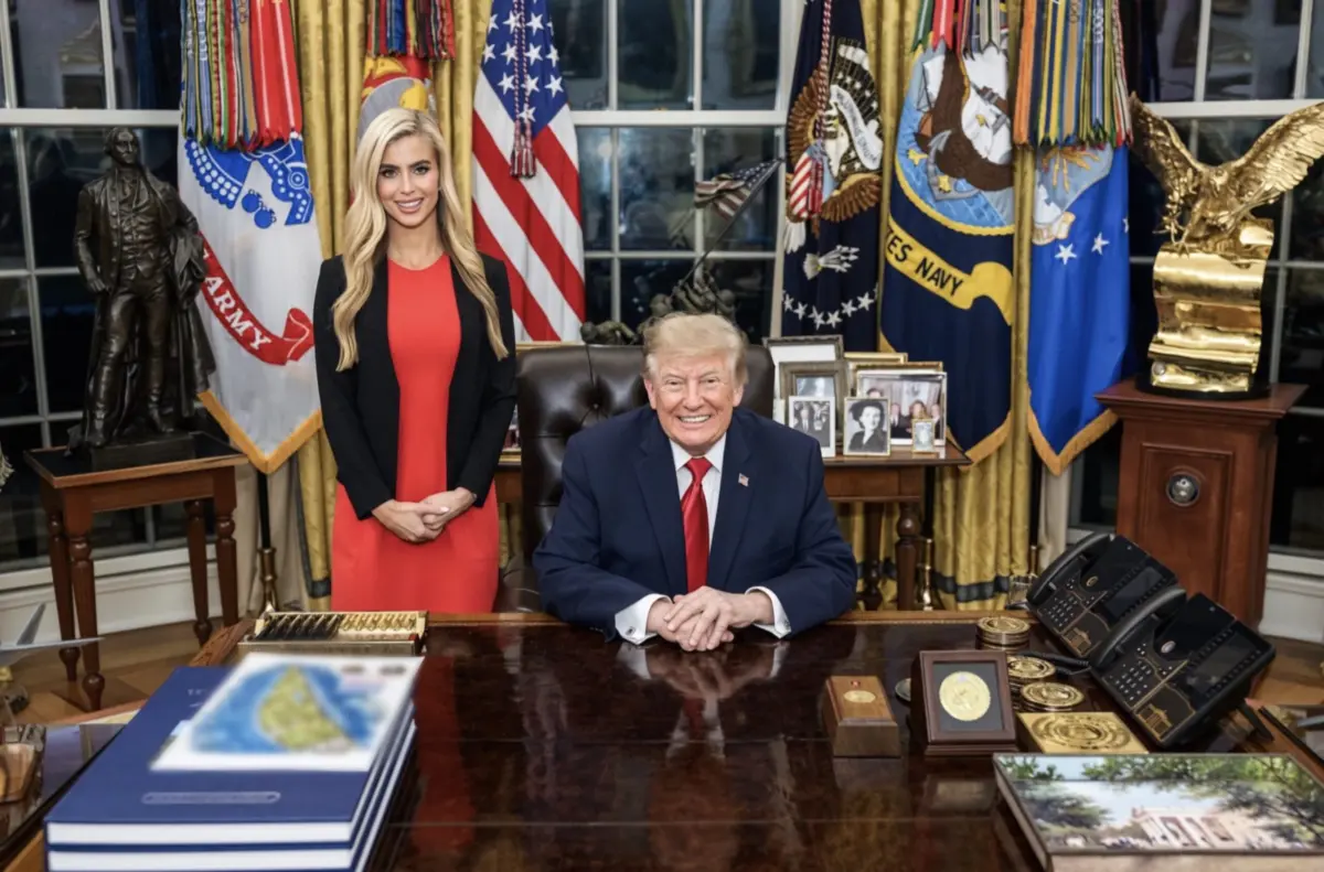 Ousted White House Press Secretary Shares Photo of Trump in First Social Media Post Since Firing